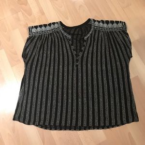 Embroidered Lucky Brand Top